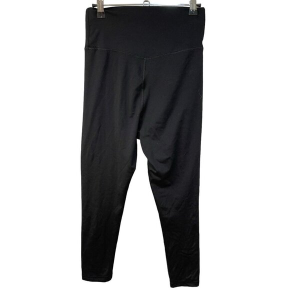 American Eagle The Lightweight Everything Crossover Legging 7/8 Black Medium Reg - Picture 4 of 5